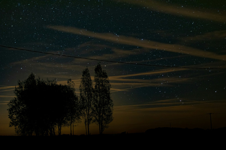 cielo stellato novembre